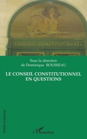 Le conseil constitutionnel en questions 2747569470 Book Cover