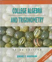 College Algebra and Trigonometry 0534921043 Book Cover