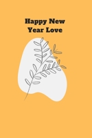 happy new year  , Lined, Soft Cover, matte , Letter Size (6 x 9) Notebook: Medium Composition Book, Journal: natural orange with beautiful flower 1676412360 Book Cover