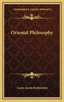 Oriental Philosophy 1425469736 Book Cover