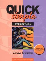 Quick, Simple Microsoft Access 2000 0130813206 Book Cover