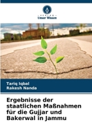 Ergebnisse der staatlichen Maßnahmen für die Gujjar und Bakerwal in Jammu 6207376951 Book Cover