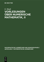 Vorlesungen über numerische Mathematik, II 3112471431 Book Cover