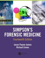 Simpson's Forensic Medicine 0340764228 Book Cover