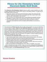 Fitness for Life: Elementary School Classroom Guide: Sixth Grade 0736086064 Book Cover