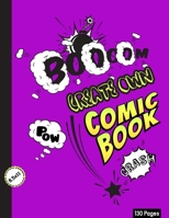 Create Own Comic Book (Violet) : Blank Comic Book for Comic Drawing and Comic Fantasy,Comic for Kids/Teens/Students 1672115949 Book Cover