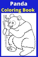 Panda Coloring Book: For Kids Ages 4-8 B0BBFLNSYV Book Cover