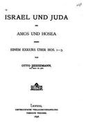 Israel Und Juda Bei Amos Und Hosea 153327312X Book Cover