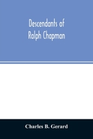 Descendants of Ralph Chapman 3337086535 Book Cover