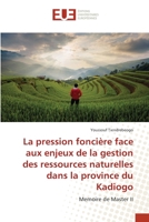 La pression foncière face aux enjeux de la gestion des ressources naturelles dans la province du Kadiogo: Memoire de Master II 6202550384 Book Cover