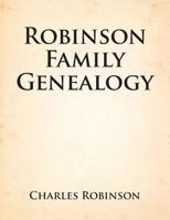 Robinson Family Genealogy 1479794937 Book Cover
