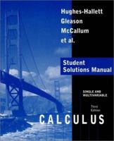 Calculus: Single and Multivariable--Student Solutions Manual 0471441929 Book Cover