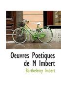 Oeuvres Po Tiques de M Imbert 1117659143 Book Cover