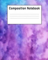 Composition Notebook: Purple Pattern 1691132608 Book Cover