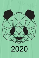 2020: Kalender 2020 Wochenkalender Panda Bär Bambus A5 I Wochenplaner Monatsplaner Jahresplaner I Tagebuch Terminplaner Tier I Notizen Ziele Kontakte ... I Geschenk Kalender (German Edition) 1671445996 Book Cover