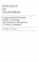 Violence on Television 0761804773 Book Cover