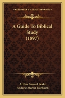 A Guide To Biblical Study 1166467058 Book Cover