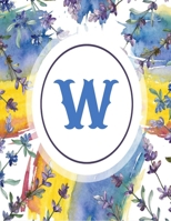 W: 2020 Monogram Weekly Planner - Lavender Theme January 1 To December 31, 2020 169454771X Book Cover