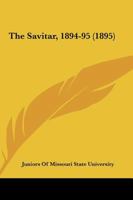 The Savitar, 1894-95 1120924871 Book Cover