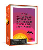 The Caged Bird Sings Note Cards: 12 Cards for Sharing the Wit and Wisdom of Maya Angelou 0593581776 Book Cover