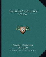 Pakistan A Country Study 1419139940 Book Cover