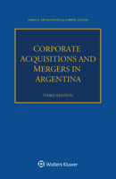 Corporate Acquisitions and Mergers in Argentina 9403548185 Book Cover