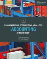 Pearson Edexcel International As/A Level Accounting Student Book 1 1292274611 Book Cover