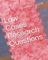 Law Cases Research Questions 1706621469 Book Cover