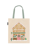 Gingerbread Bookshop Tote Bag B0DTJV8Q2Q Book Cover