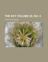 The Key Volume 29, no. 4 1156088437 Book Cover