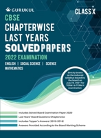 Chapterwise Last Years Solved Papers: CBSE Class 10 for 2022 Examination 9391184464 Book Cover