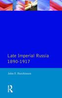 Late Imperial Russia, 1890-1917 (Seminar Studies in History Series) 0582327210 Book Cover