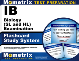 Ib Biology (SL and Hl) Examination Flashcard Study System: Ib Test Practice Questions and Review for the International Baccalaureate Diploma Programme 1627337431 Book Cover