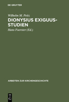 Dionysius Exiguus-Studien 3110012316 Book Cover
