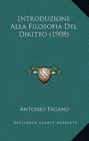 Introduzione Alla Filosofia Del Diritto (1908) 1161212477 Book Cover