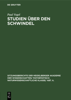 Studien �ber den Schwindel 3111046192 Book Cover