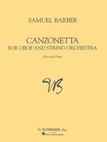 Canzonetta for Oboe and String Orchestra 079353075X Book Cover