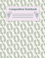Composition Notebook: Wide Ruled Notebooks Paper - Composition Notebook (Diary, Journal) 8.5x11in 100 Pages Wide Ruled Notebooks Paper 1699137072 Book Cover