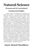 Natural Science: Fundamental Rights 1543708838 Book Cover