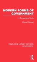 Modern Forms of Government A Comparative Study 1032784652 Book Cover