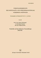 Fortschritte Auf Dem Gebiet Der Titanmetallurgie 1950-1955 3663036545 Book Cover