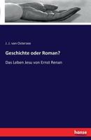 Geschichte Oder Roman? 3741165514 Book Cover