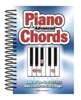 Advanced Piano Chords: Easy to Use, Easy to Carry, One Chord on Every Page 0857753754 Book Cover