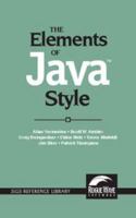 The Elements of Java(tm) Style 0511003390 Book Cover