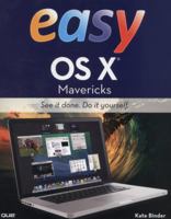 Easy OS X Mavericks 0789752174 Book Cover