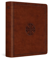ESV Journaling Bible (Trutone, Brown, Mosaic Cross Design) B0FX3BT4B7 Book Cover