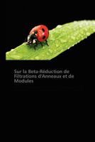 Sur La Beta-Réduction de Filtrations d'Anneaux Et de Modules 3838171926 Book Cover