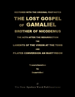 The LOST GOSPEL of GAMALIEL [Colour Format] 1291813063 Book Cover