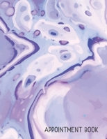 Appointment Book: Featuring daily weekly calendar with 15 minute hourly intervals (7am-9pm) for scheduling, Hair Stylists, Salons, and Nail Salons. (purple cover) 1701839474 Book Cover