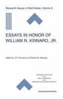 Essays in Honor of William N. Kinnard, Jr. (Research Issues in Real Estate) 1402075162 Book Cover